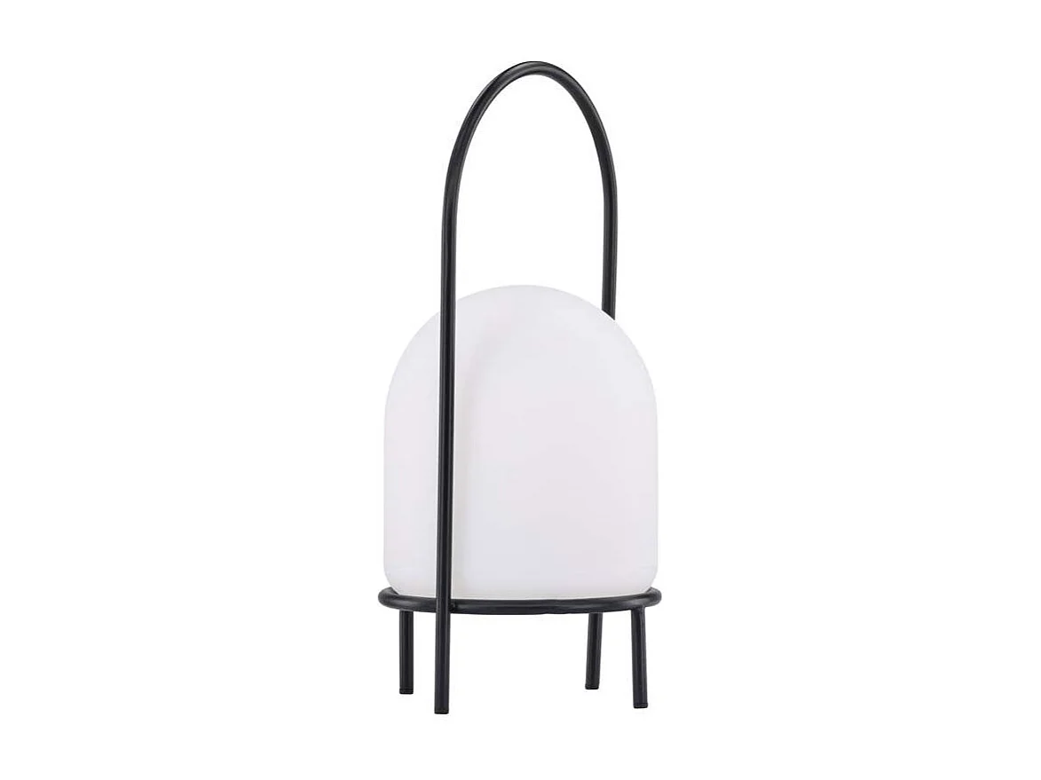 Lampada da tavolo Colie a LED per esterni 26x53x26cm nera.