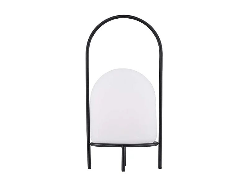 Lampada da tavolo Colie a LED per esterni 26x53x26cm nera.