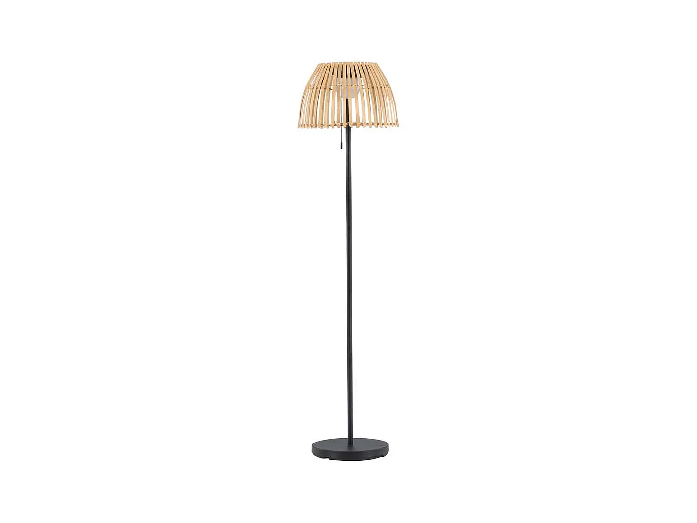 Lampadaire d'Extérieur en Bambou "Mabis" 150cm Naturel