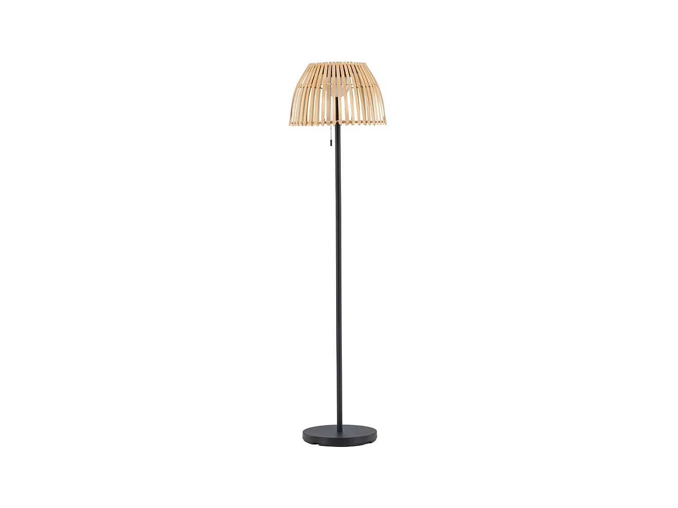 Lampadaire d'Extérieur en Bambou "Mabis" 150cm Naturel