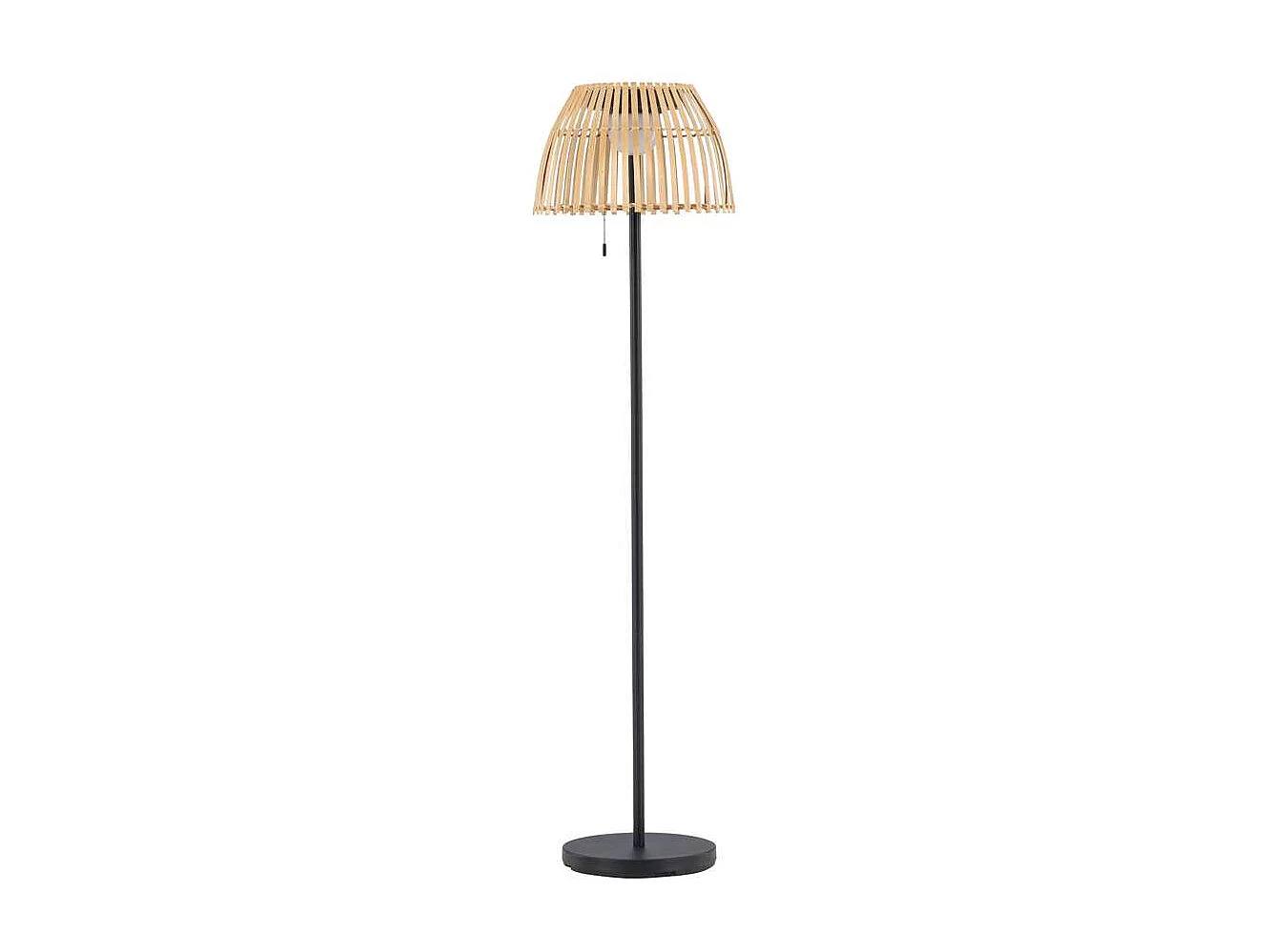 Lampadaire d'Extérieur en Bambou "Mabis" 150cm Naturel