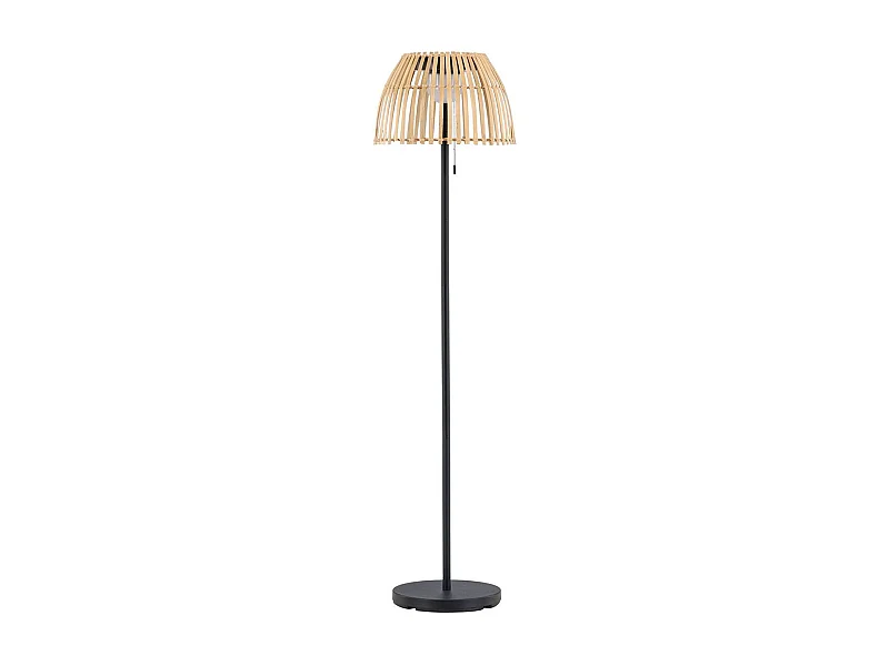 Lampadaire d'Extérieur en Bambou "Mabis" 150cm Naturel