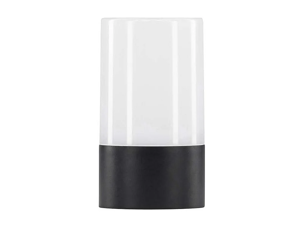 Tubu lampe de table LED pour l'extérieur noir.