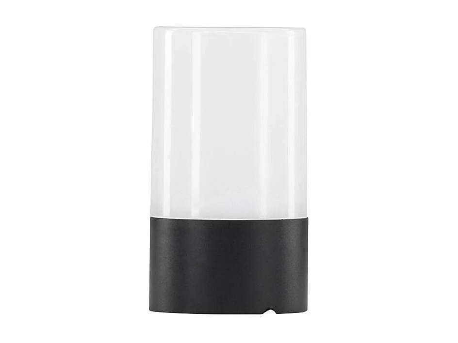 Tubu lampe de table LED pour l'extérieur noir.
