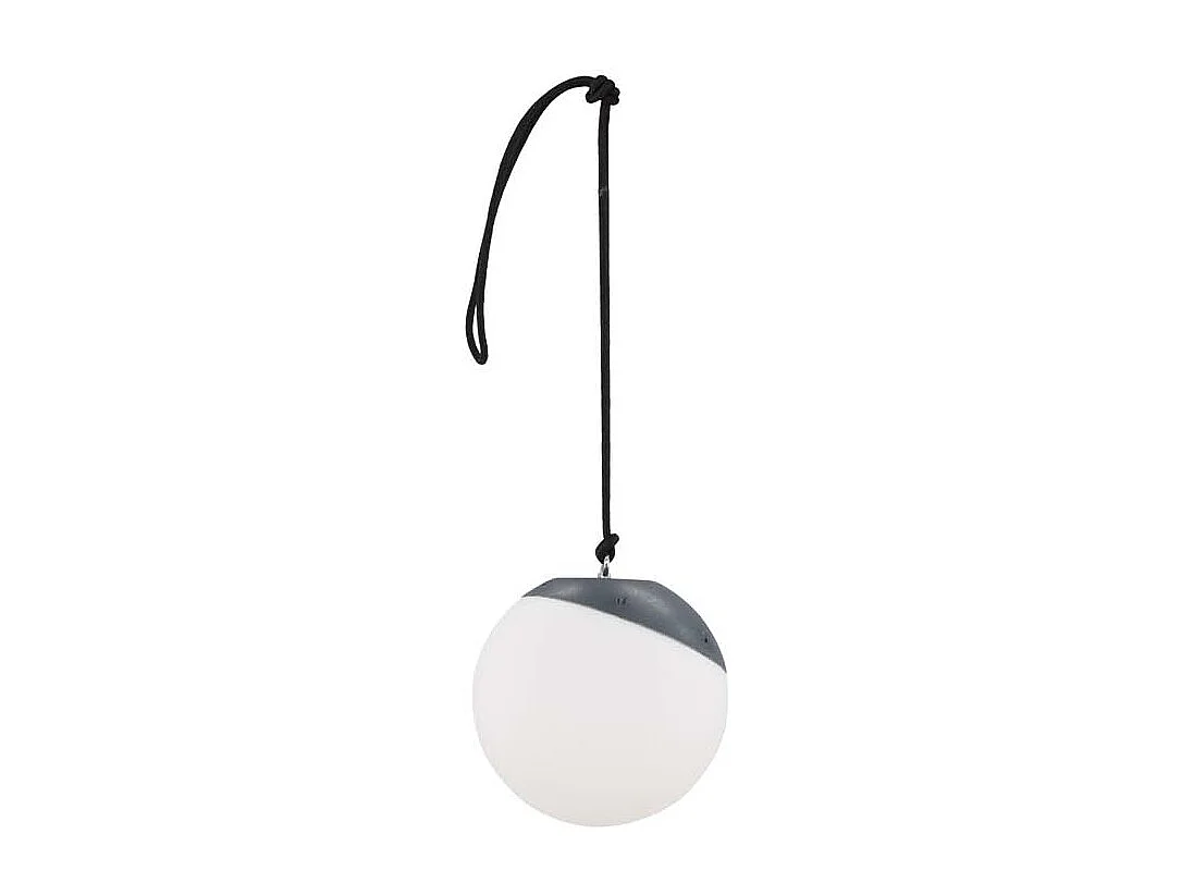 Doris hanglamp LED buitenshuis zwart.