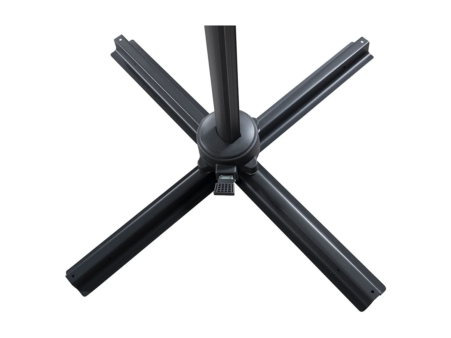 Parasol Déporté Rotatif "Leeds" 294cm Noir