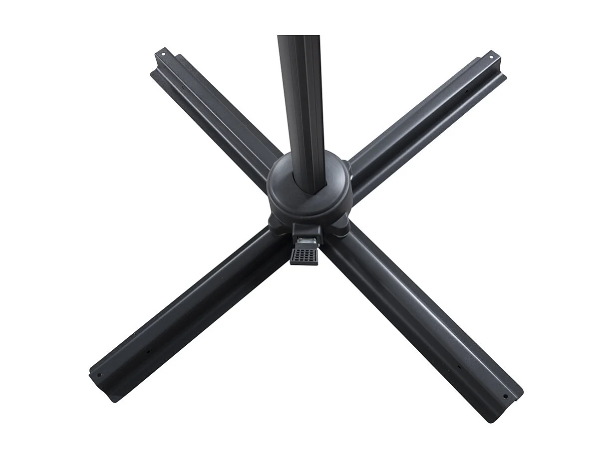 Leeds parasol zwart.