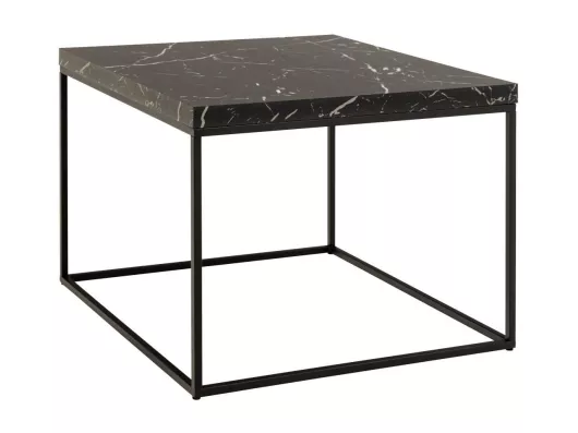 Kauf Unique Barossa Couchtisch 60cm Marmor Dekor schwarz