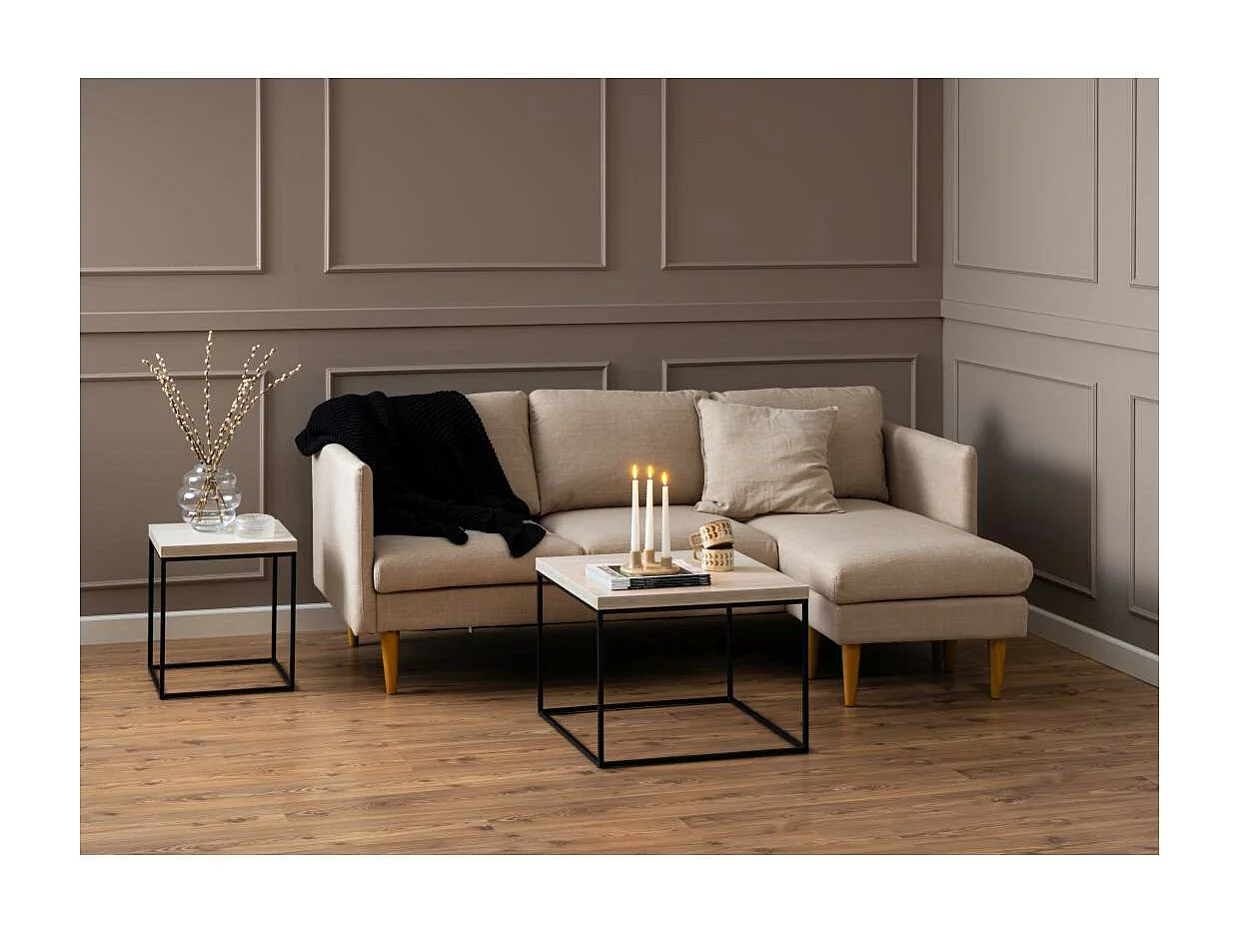 Barossa table basse 40cm beige.