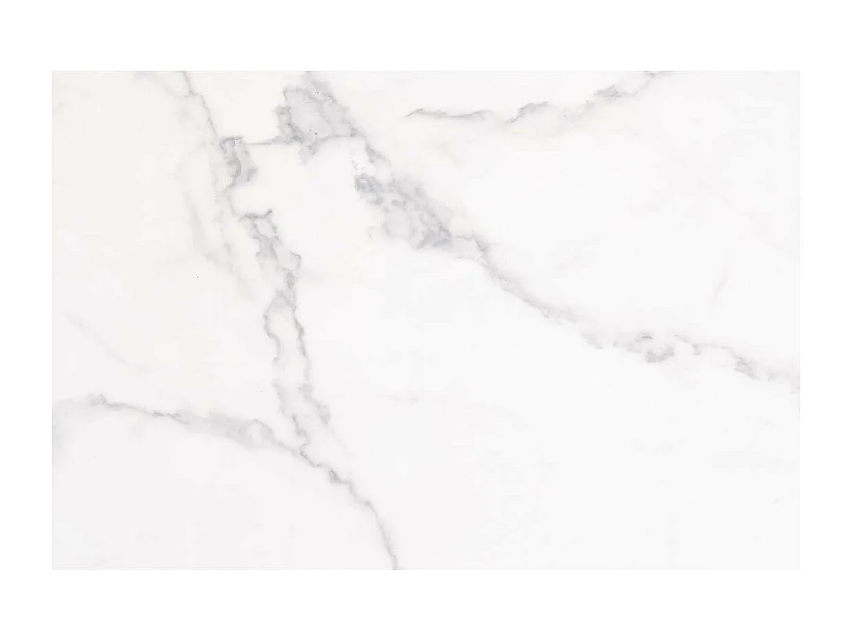 Carossa salontafel 60cm marmer decor wit.