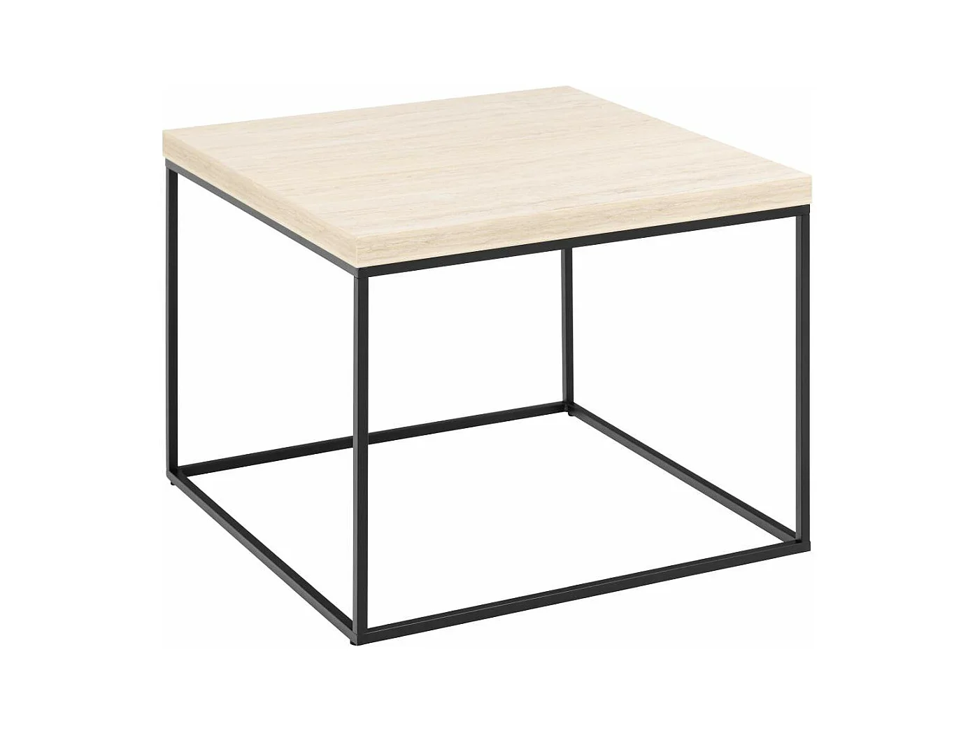 Tavolino da caffè Barossa da 60 cm beige.
