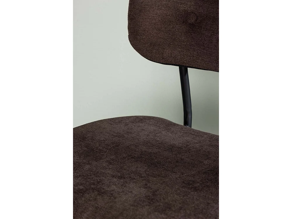 Ralf tabouret de bar marron, noir