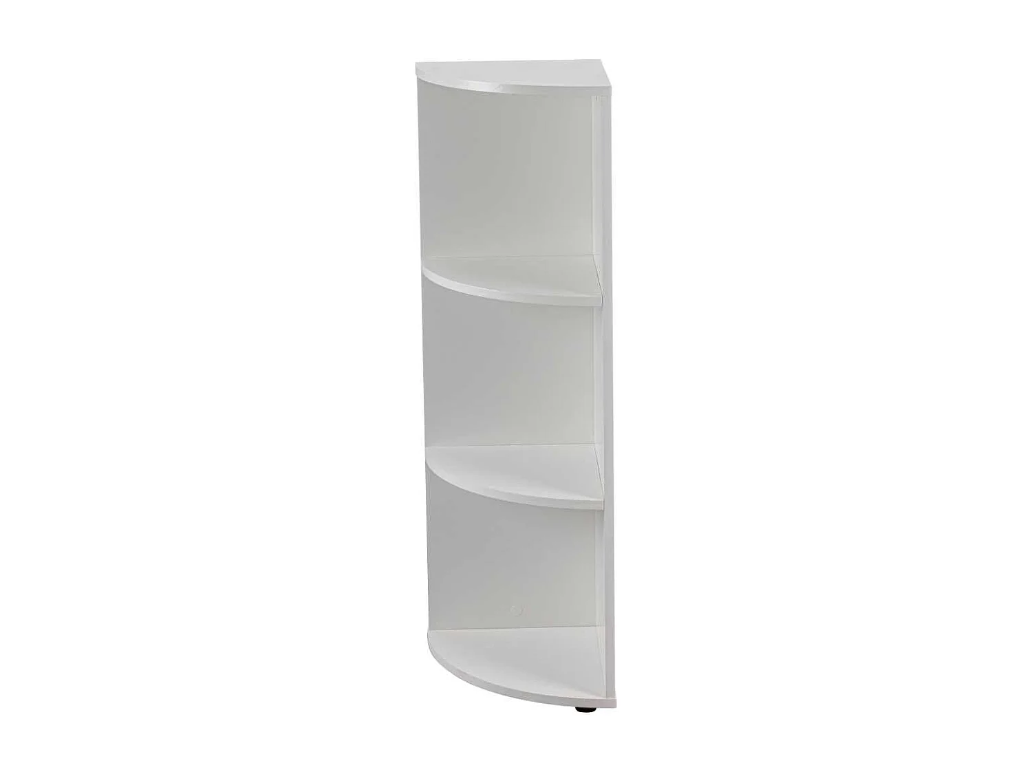 Étagère d'Angle 3 Niveaux "Jake" 110cm Blanc