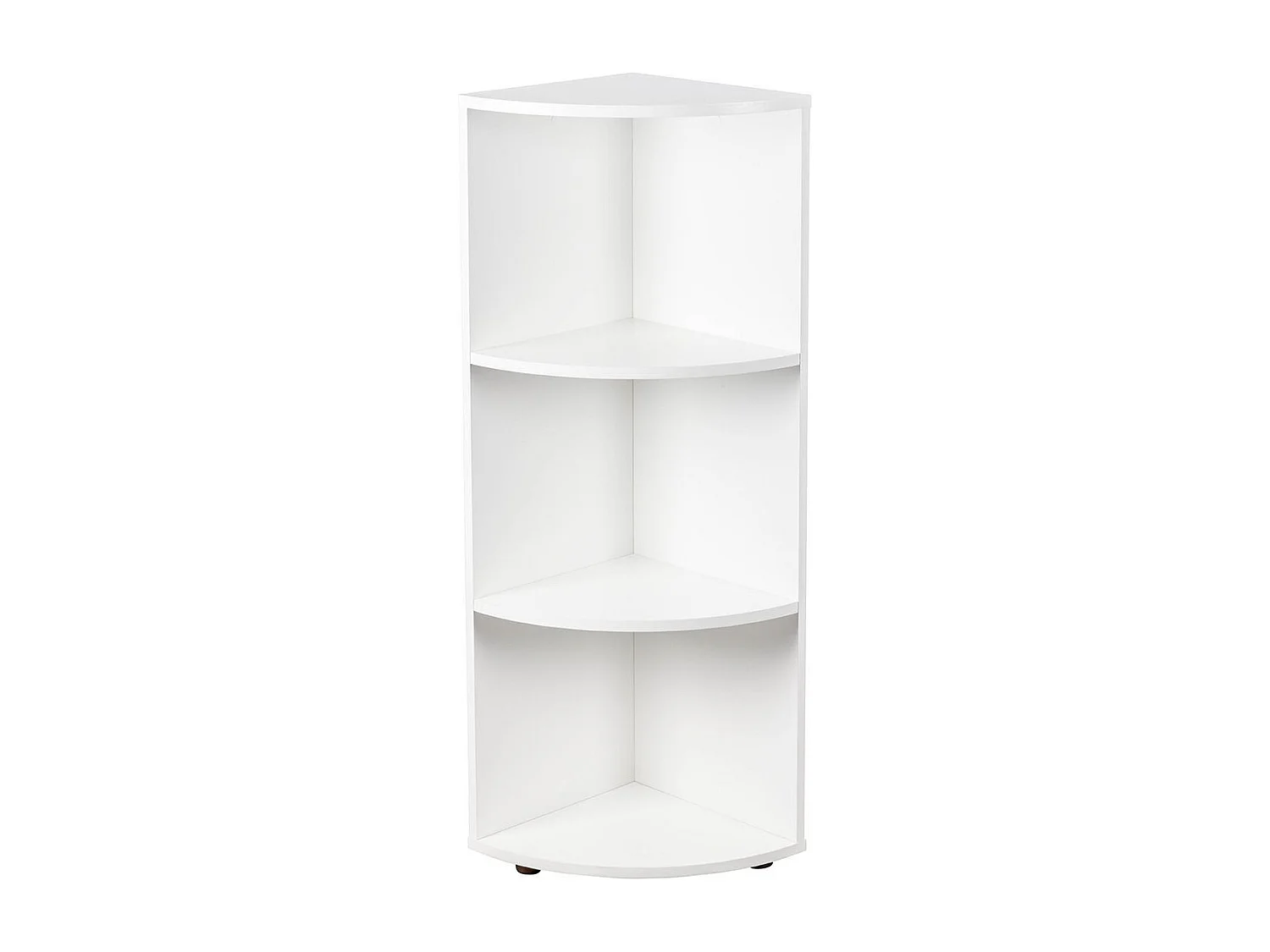 Étagère d'Angle 3 Niveaux "Jake" 110cm Blanc