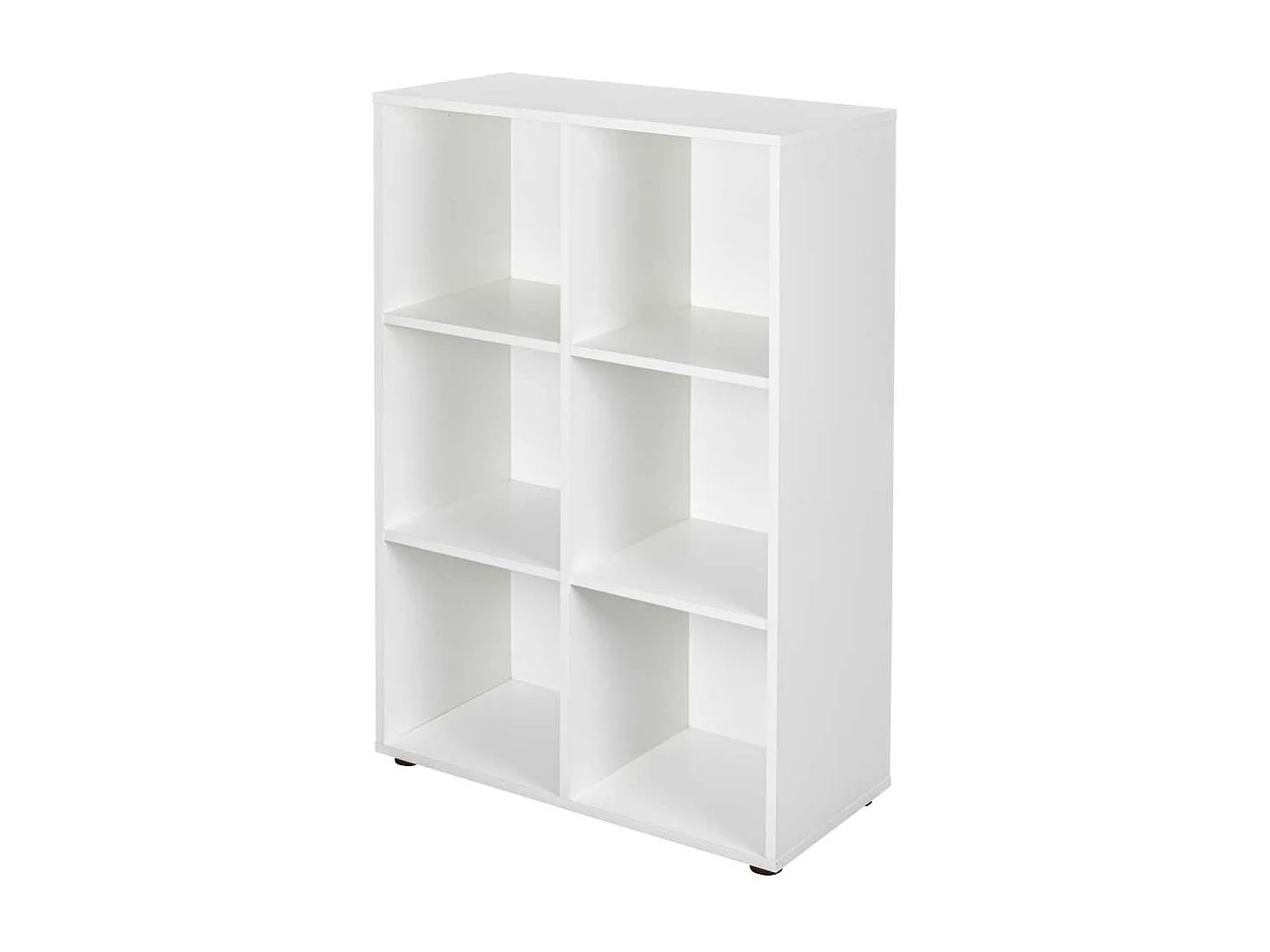 Étagère 6 Cases "Jake" 110cm Blanc