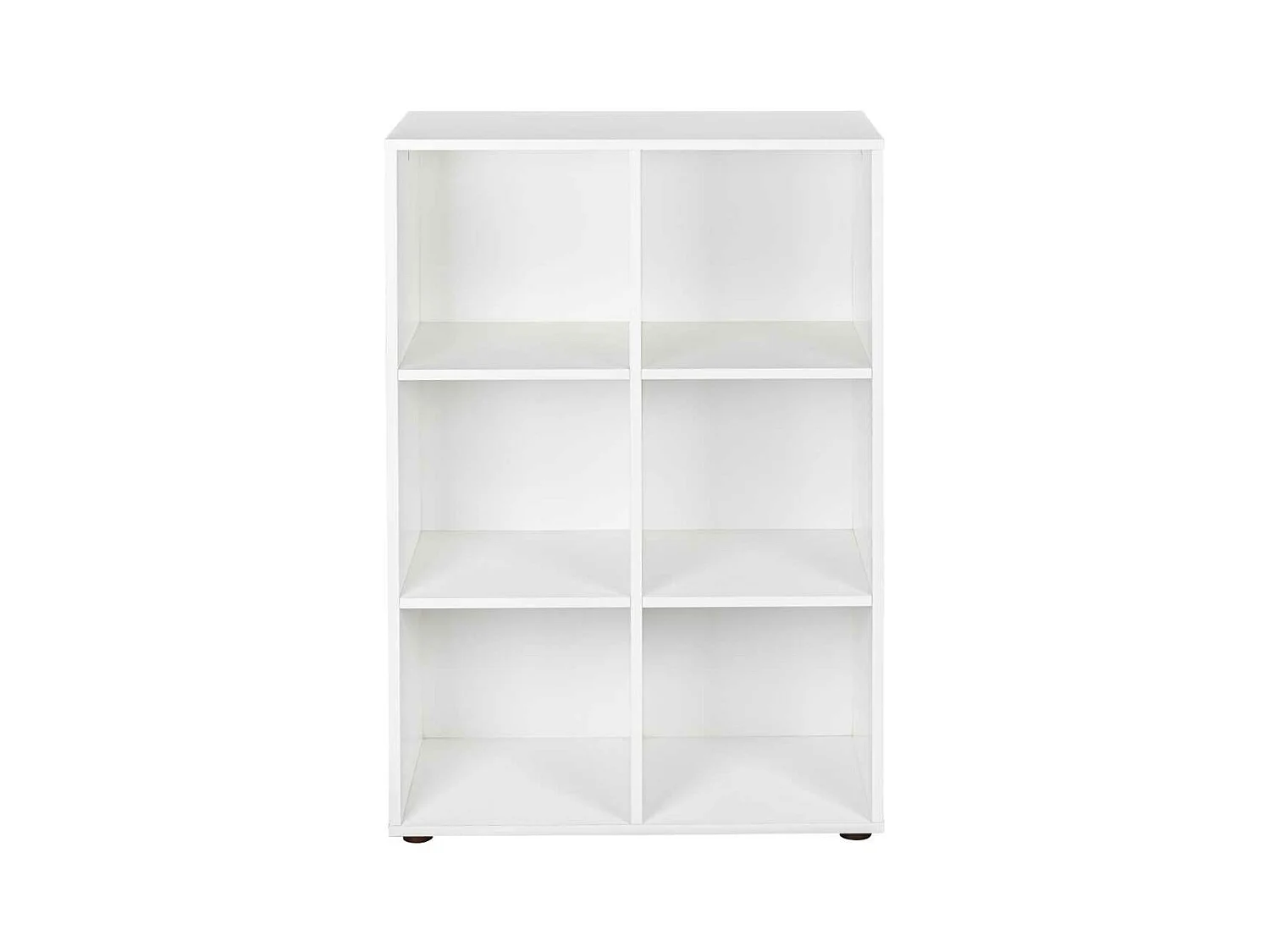 Étagère 6 Cases "Jake" 110cm Blanc