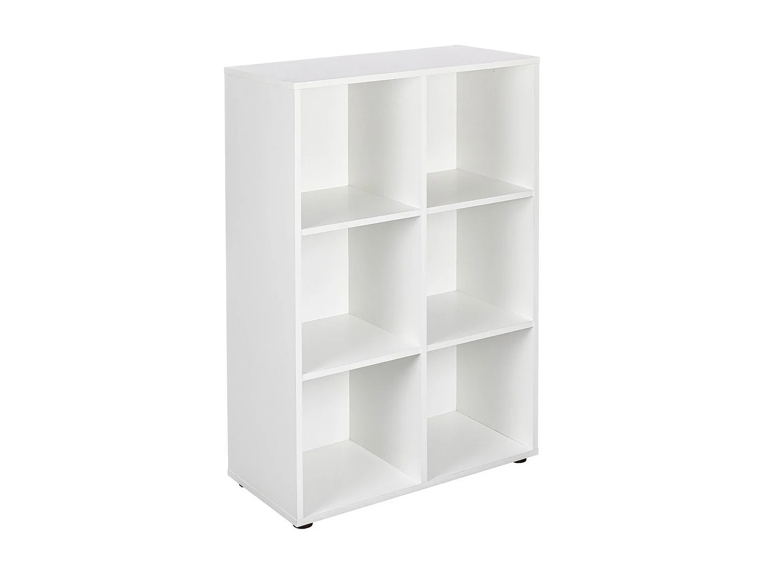 Étagère 6 Cases "Jake" 110cm Blanc