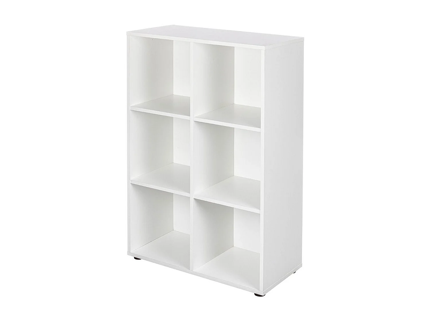 Étagère 6 Cases "Jake" 110cm Blanc