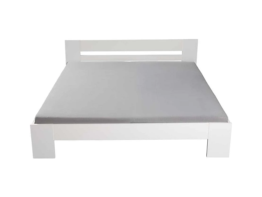 Annik lit 180x200cm blanc.