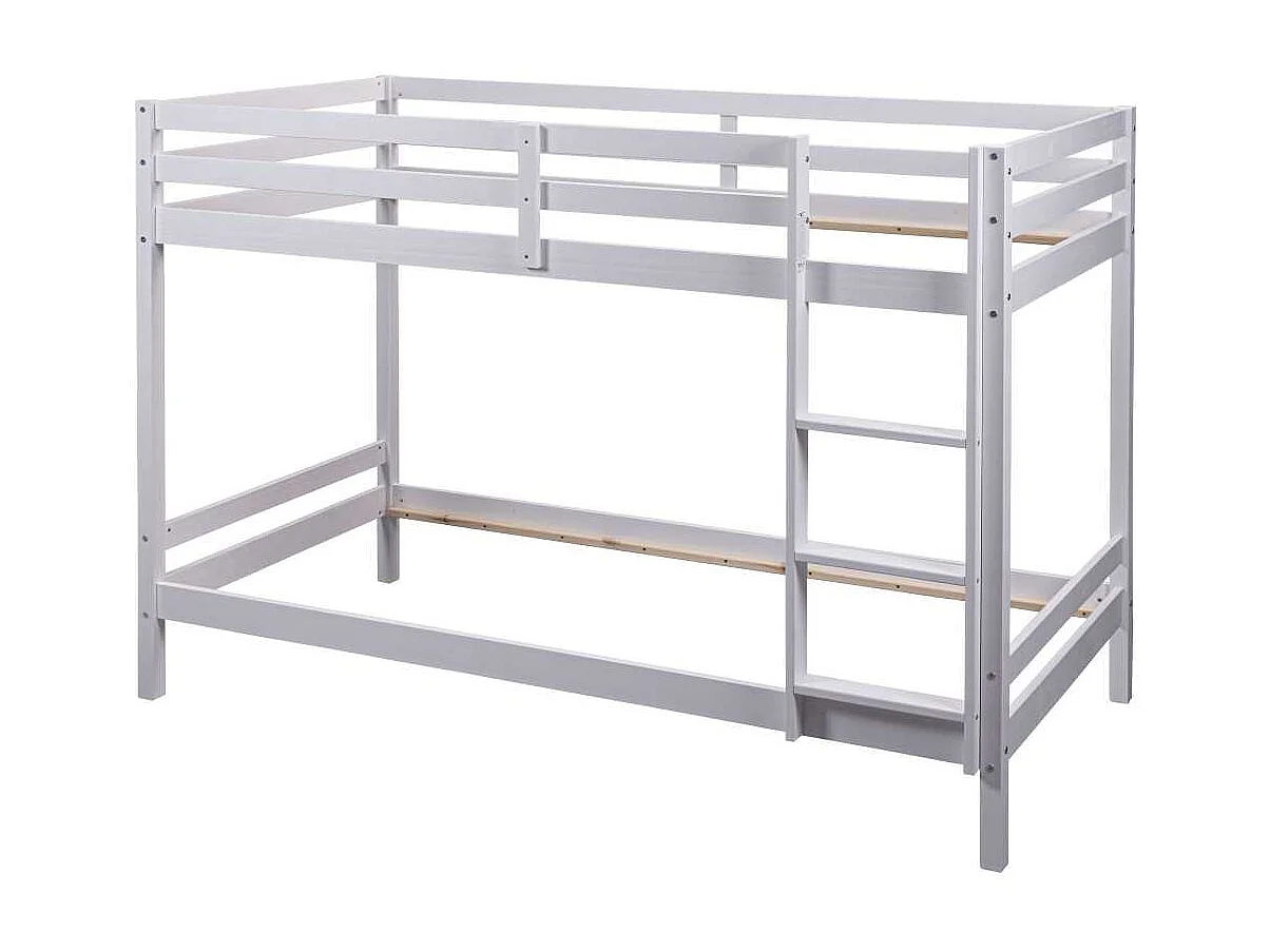 SweetDream lit superposé 90x200cm blanc.