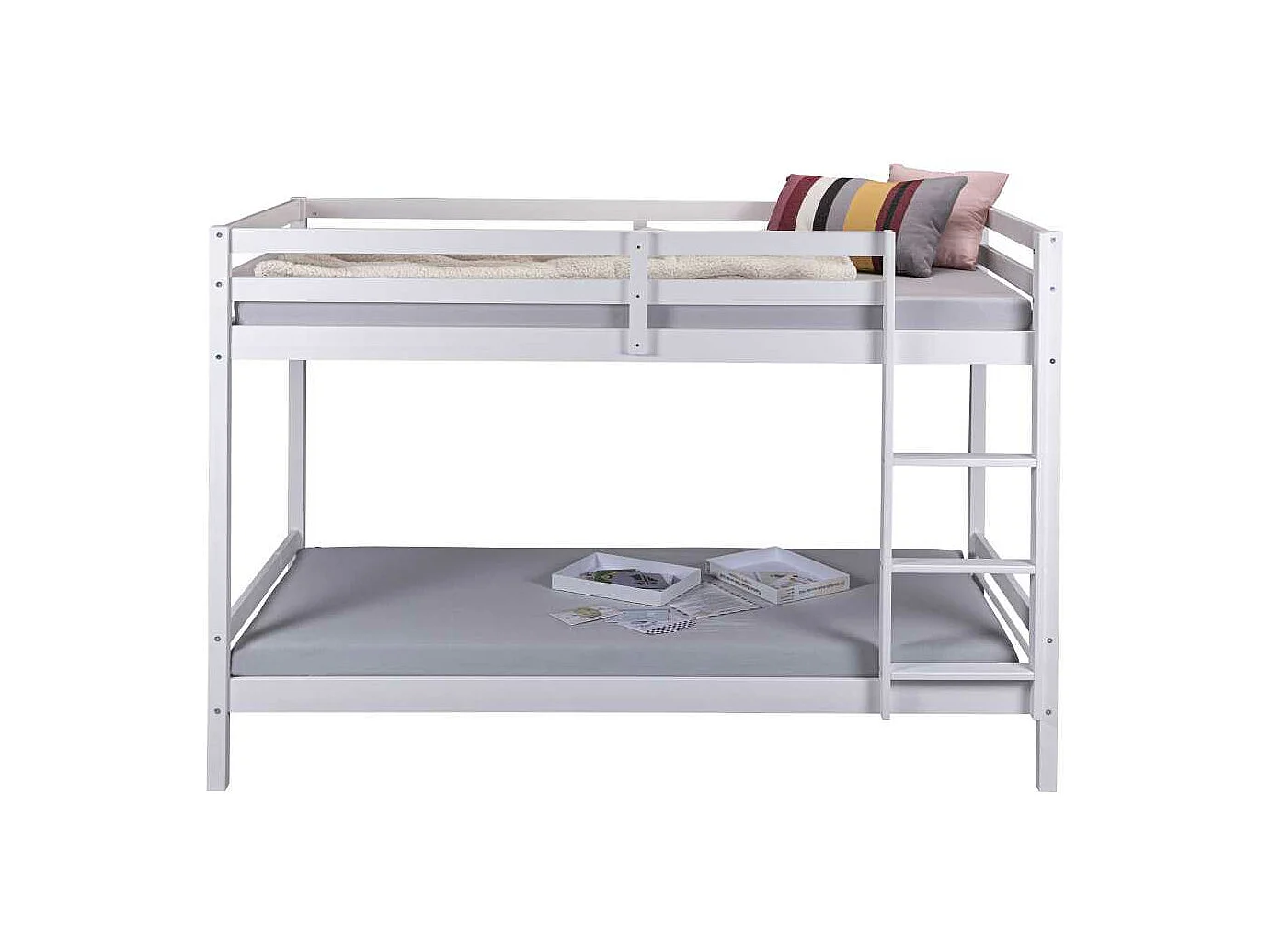 SweetDream lit superposé 90x200cm blanc.