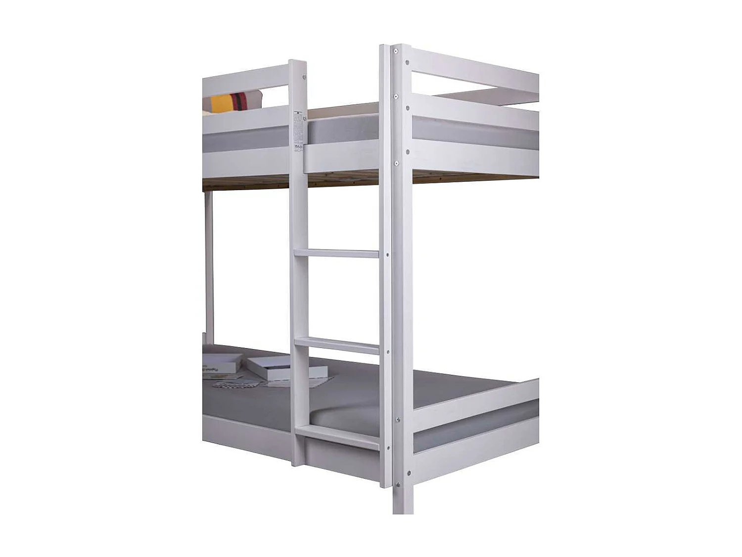 SweetDream lit superposé 90x200cm blanc.