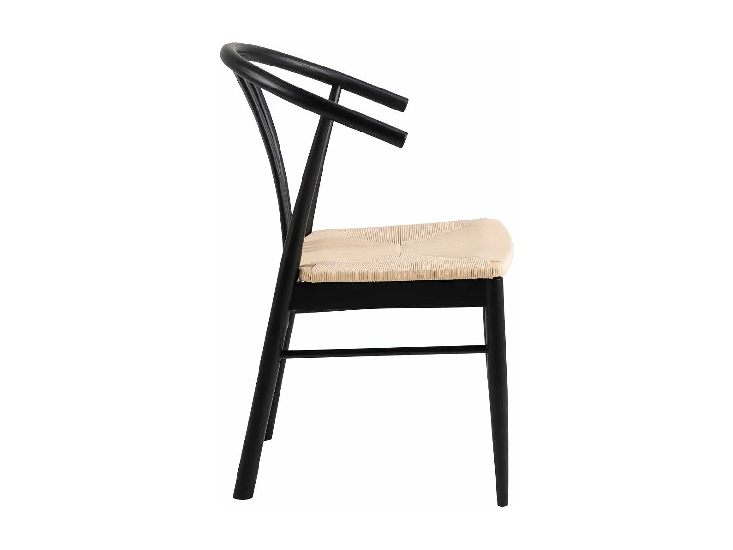 York chaise de salle à manger avec accoudoirs chêne.