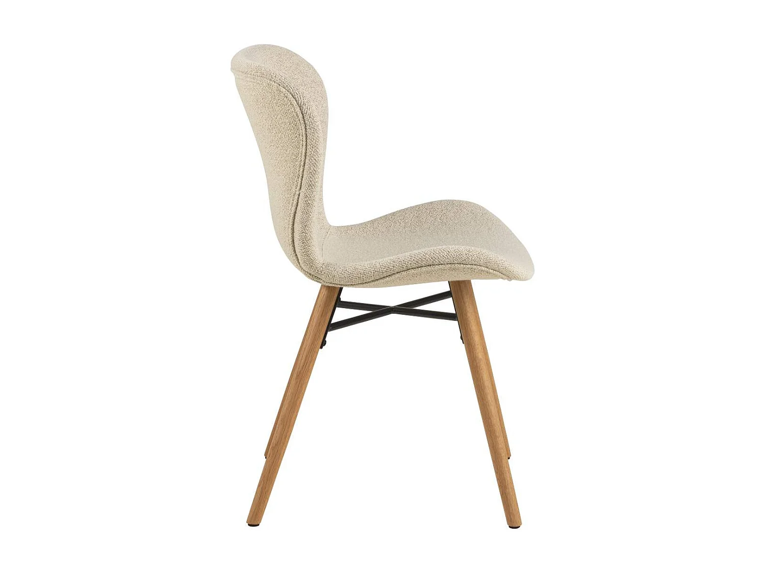 BatildaA1 chaise de salle à manger beige.