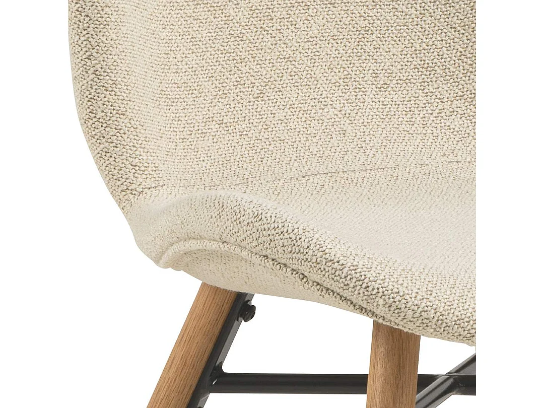 LatildaA1 eetkamerstoel beige.