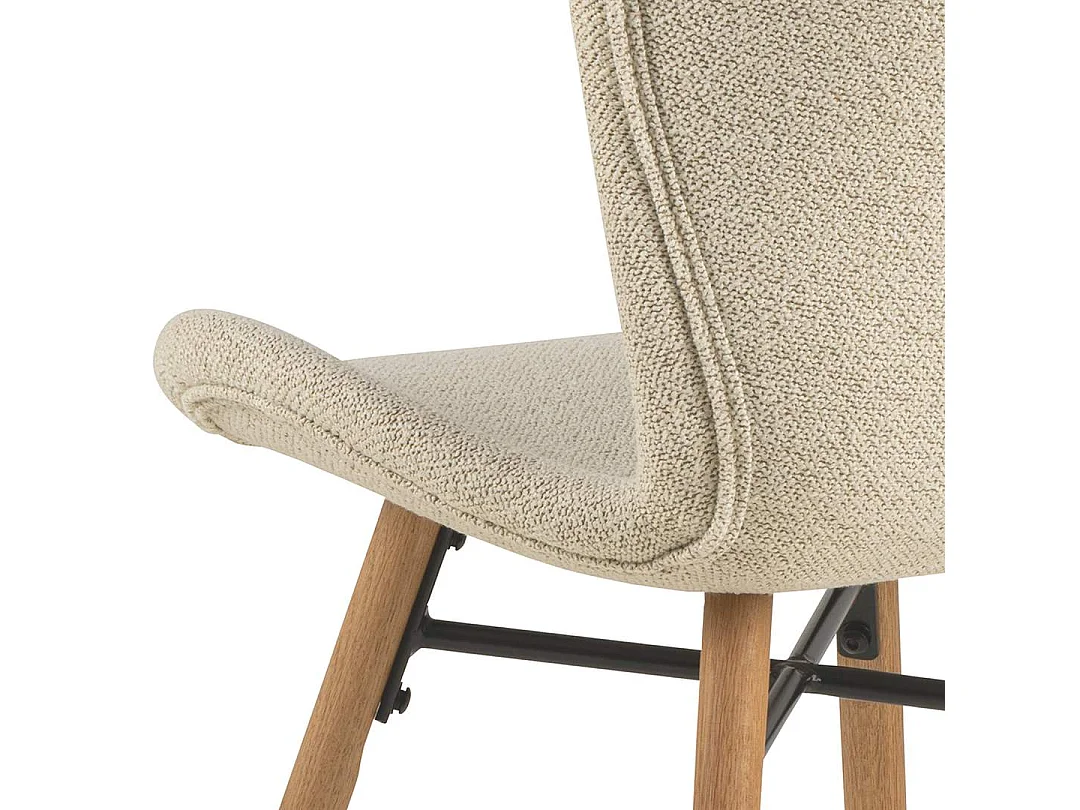 LatildaA1 eetkamerstoel beige.