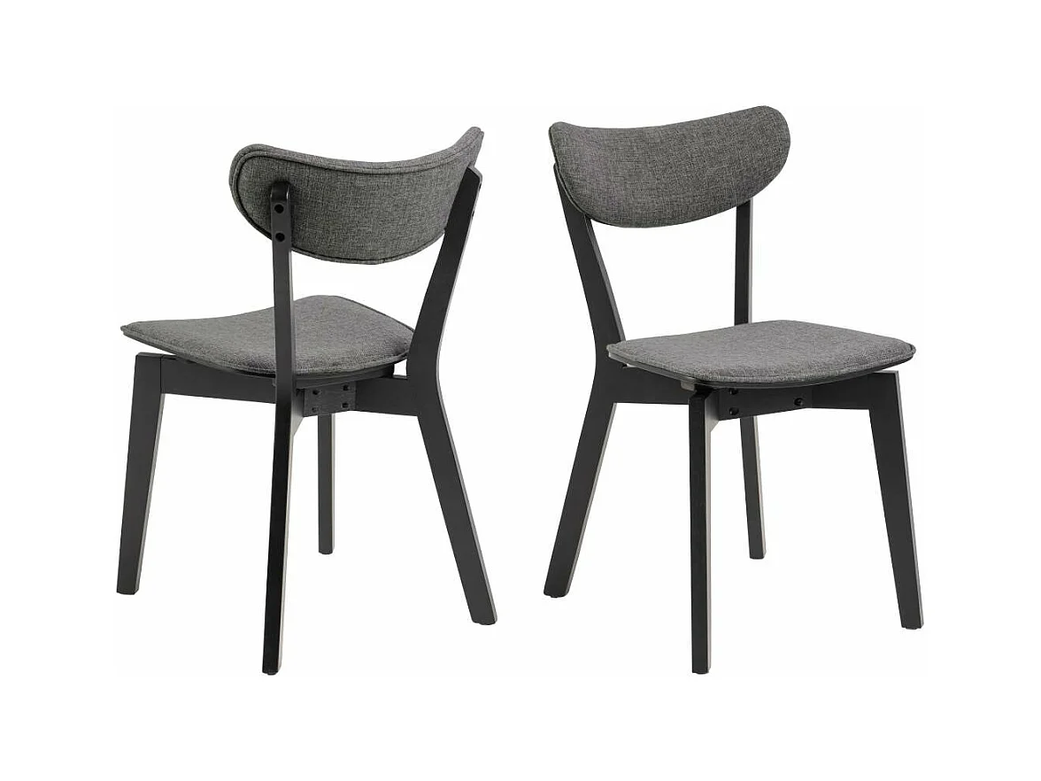 Roxby chaise de salle à manger gris.