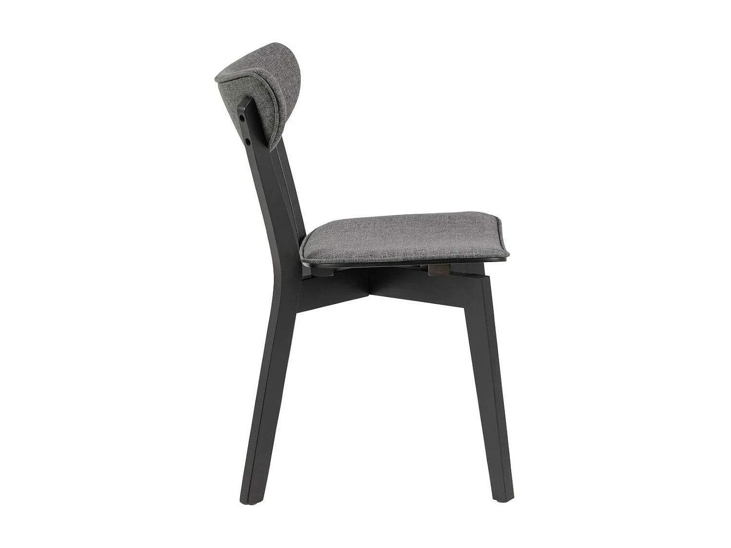 Sedia da pranzo Roxby grigia.