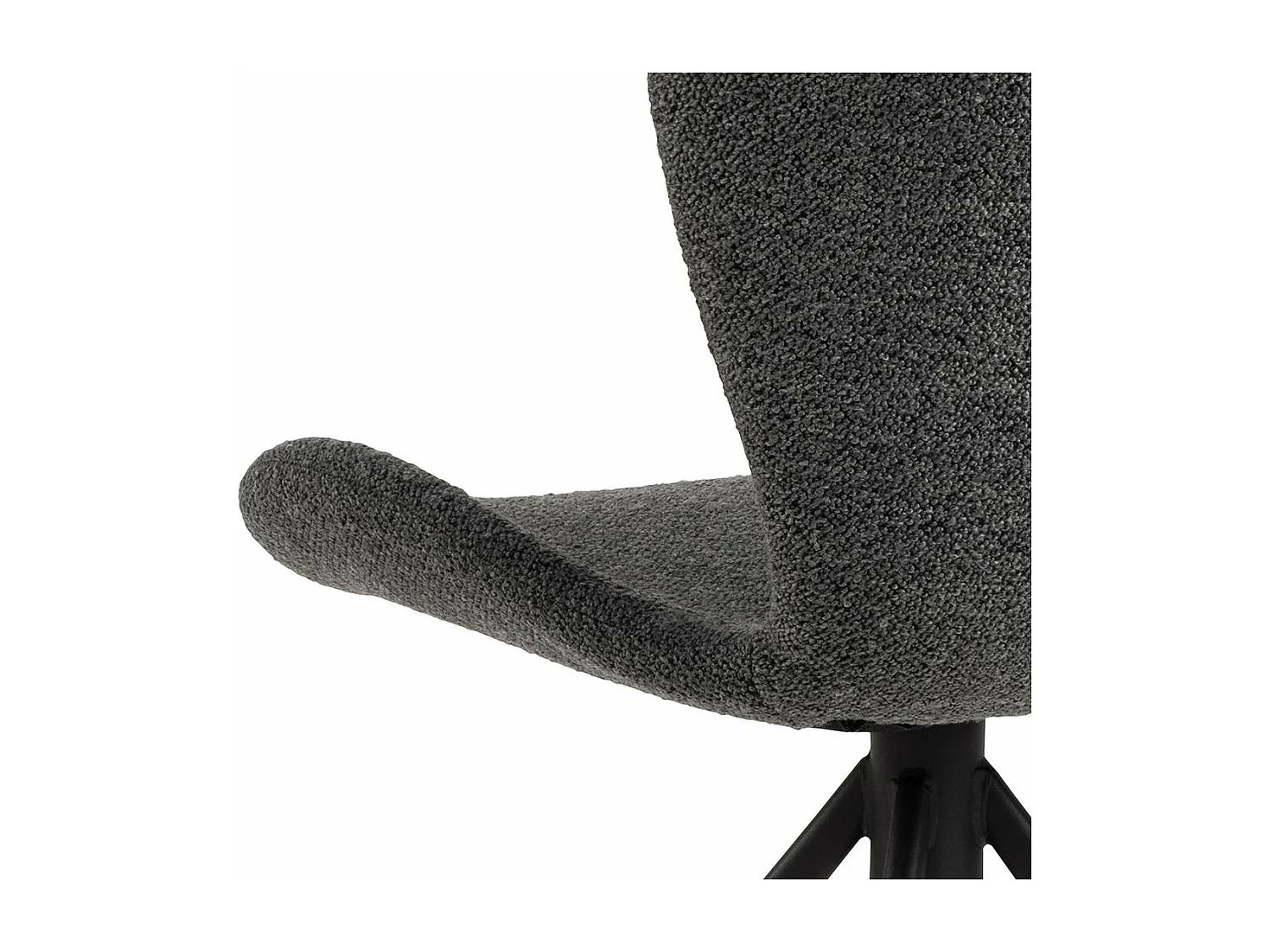 BatildaA1 Esszimmerstuhl Drehfunktion grau.