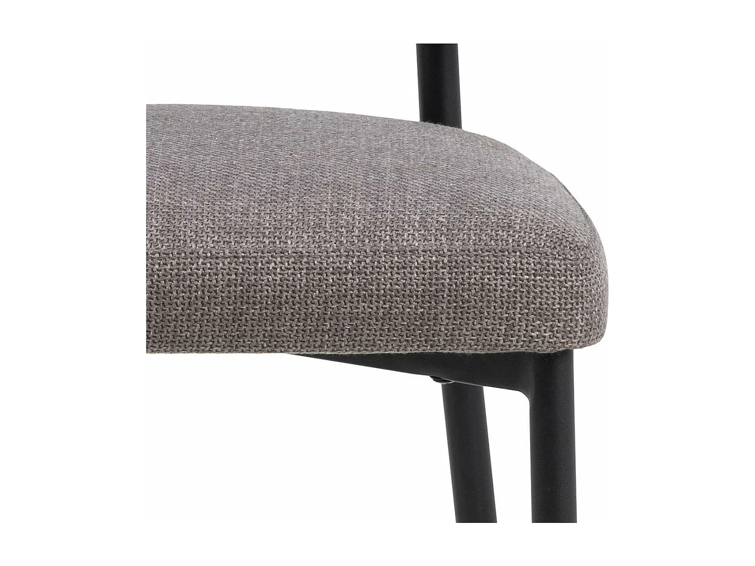 Silla de comedor Edina marrón.