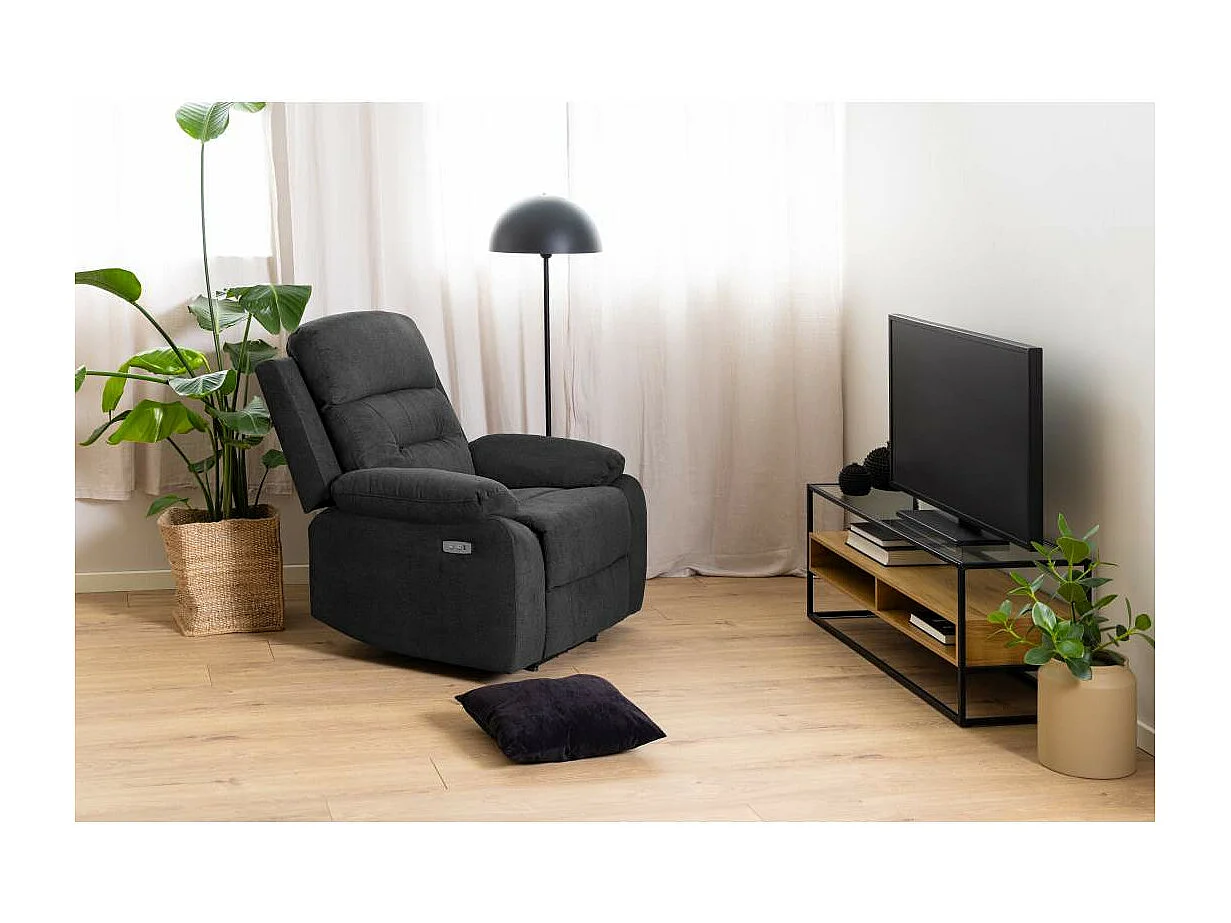 Randolf meuble tV 3 tablettes chêne décor.