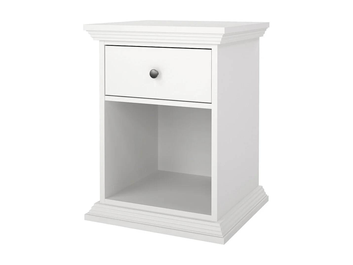 North Nachttisch 1 Schublade weiß.