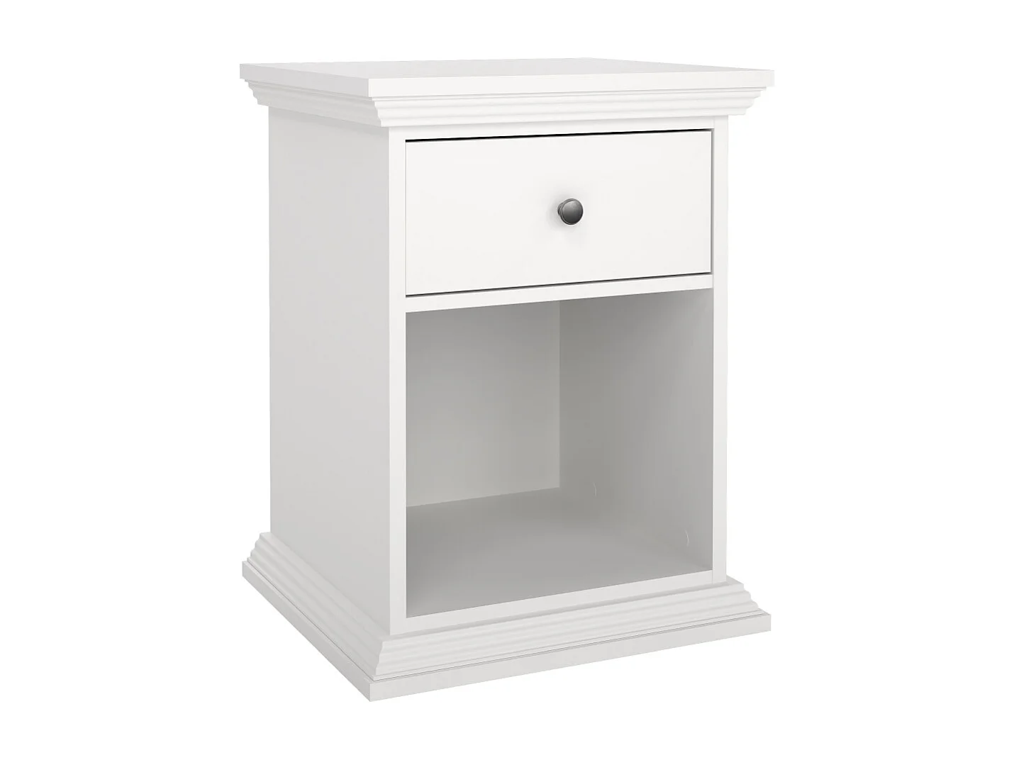 North Nachttisch 1 Schublade weiß.