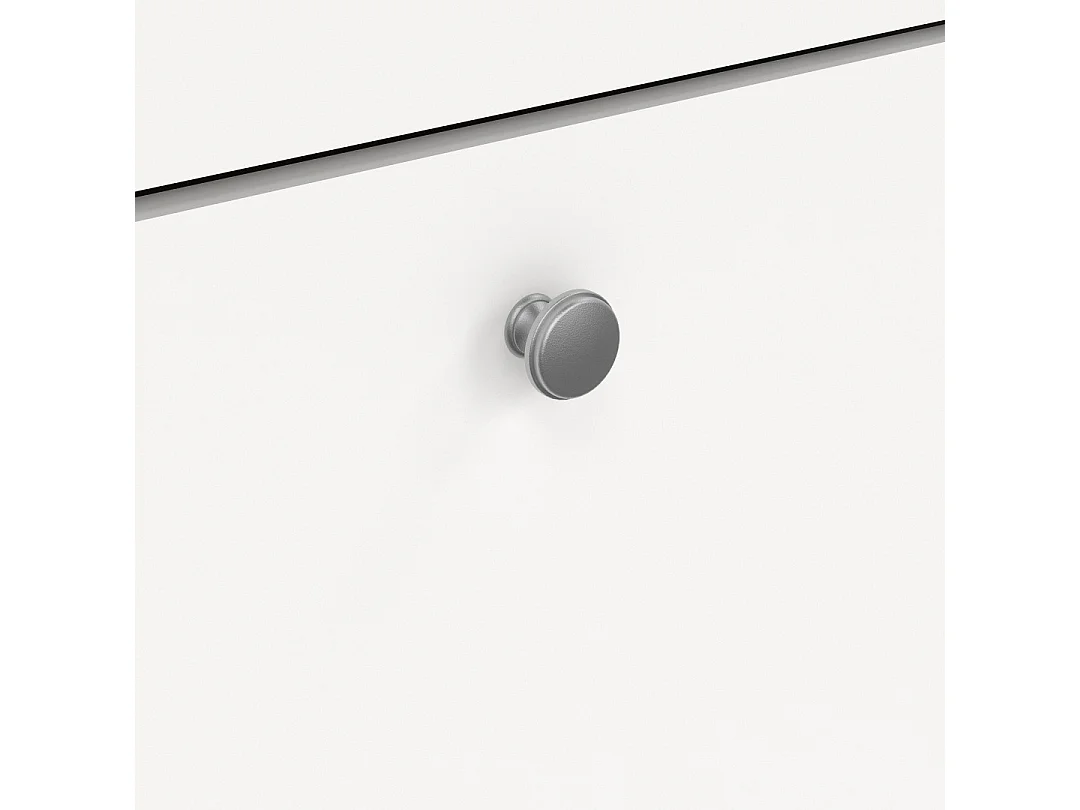 Madrid meuble à chaussures 2 claquement de portes blanc.