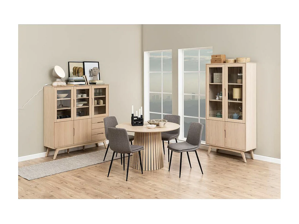 Becca Esszimmerstuhl braun.