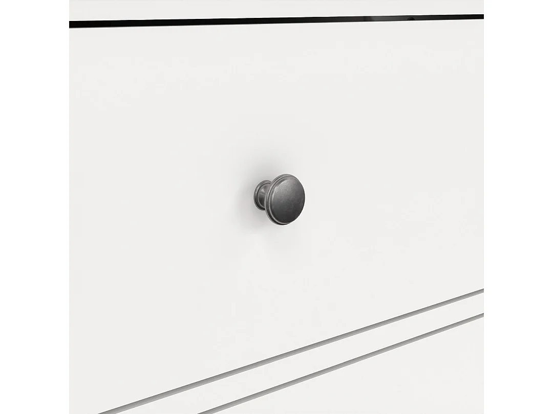 North kommode 4 laden wit.