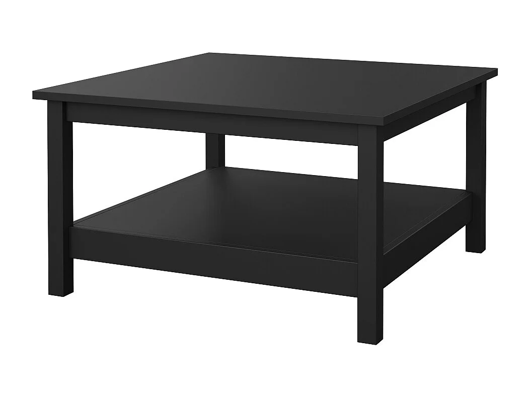 Madrid table basse 1 tablette noir mat.