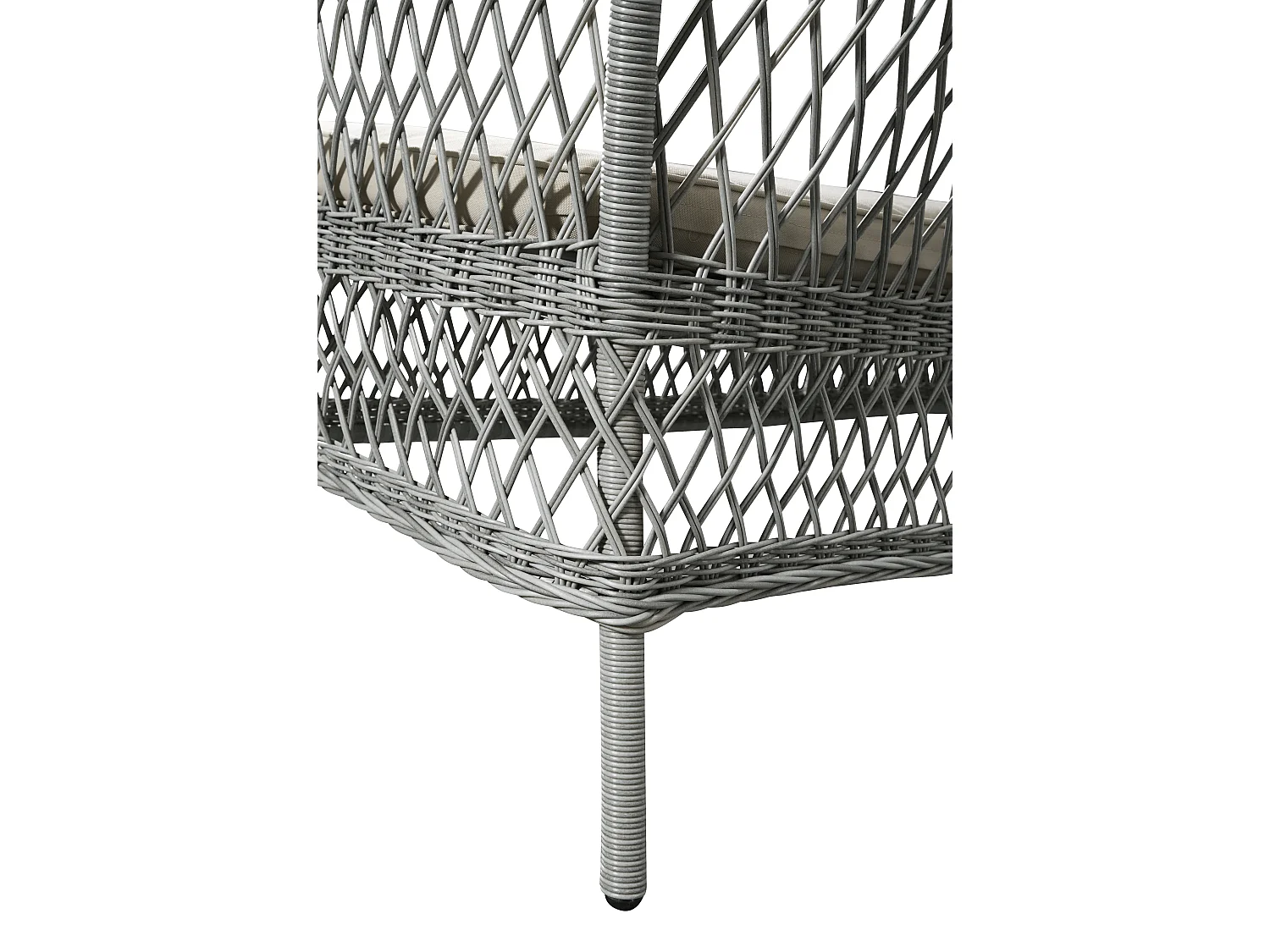 Hven tuinbank zandkleurig.