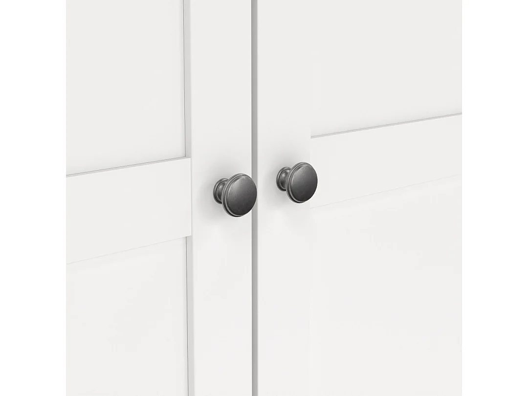 North Kleiderschrank 2 Türen weiß.