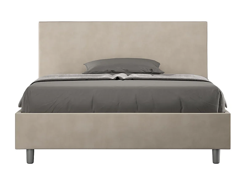 Lit Adele 150x200 avec sommier sable