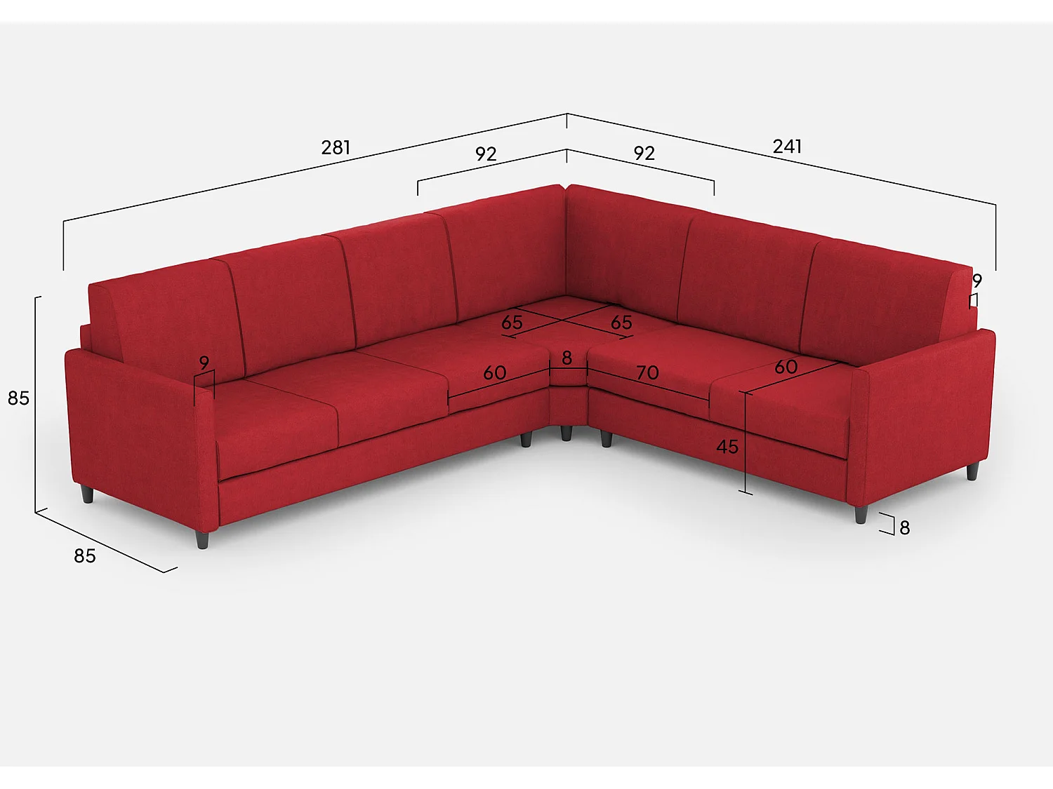 Cama Adele 130x210 base y contenedor azul claro