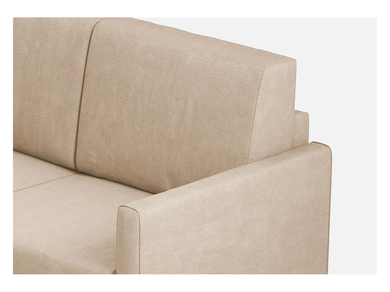 Adele bed 130x200 lattenbodem en okerkleurige lade