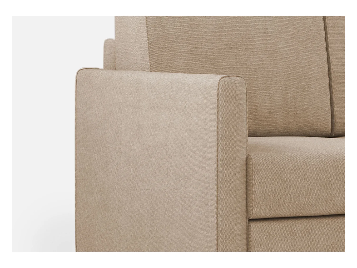 Adele bed 130x200 lattenbodem en okerkleurige lade