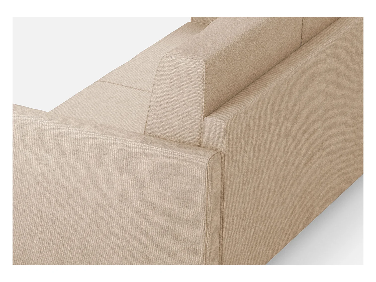 Adele bed 130x200 lattenbodem en okerkleurige lade