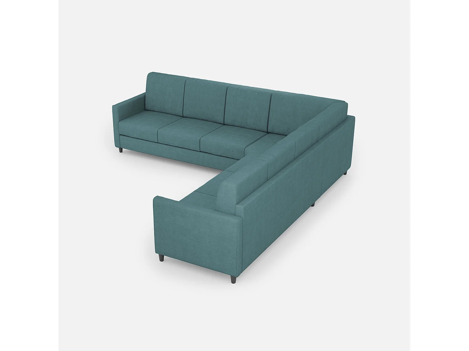 Letto Adele 130x210 rete e contenitore grigio