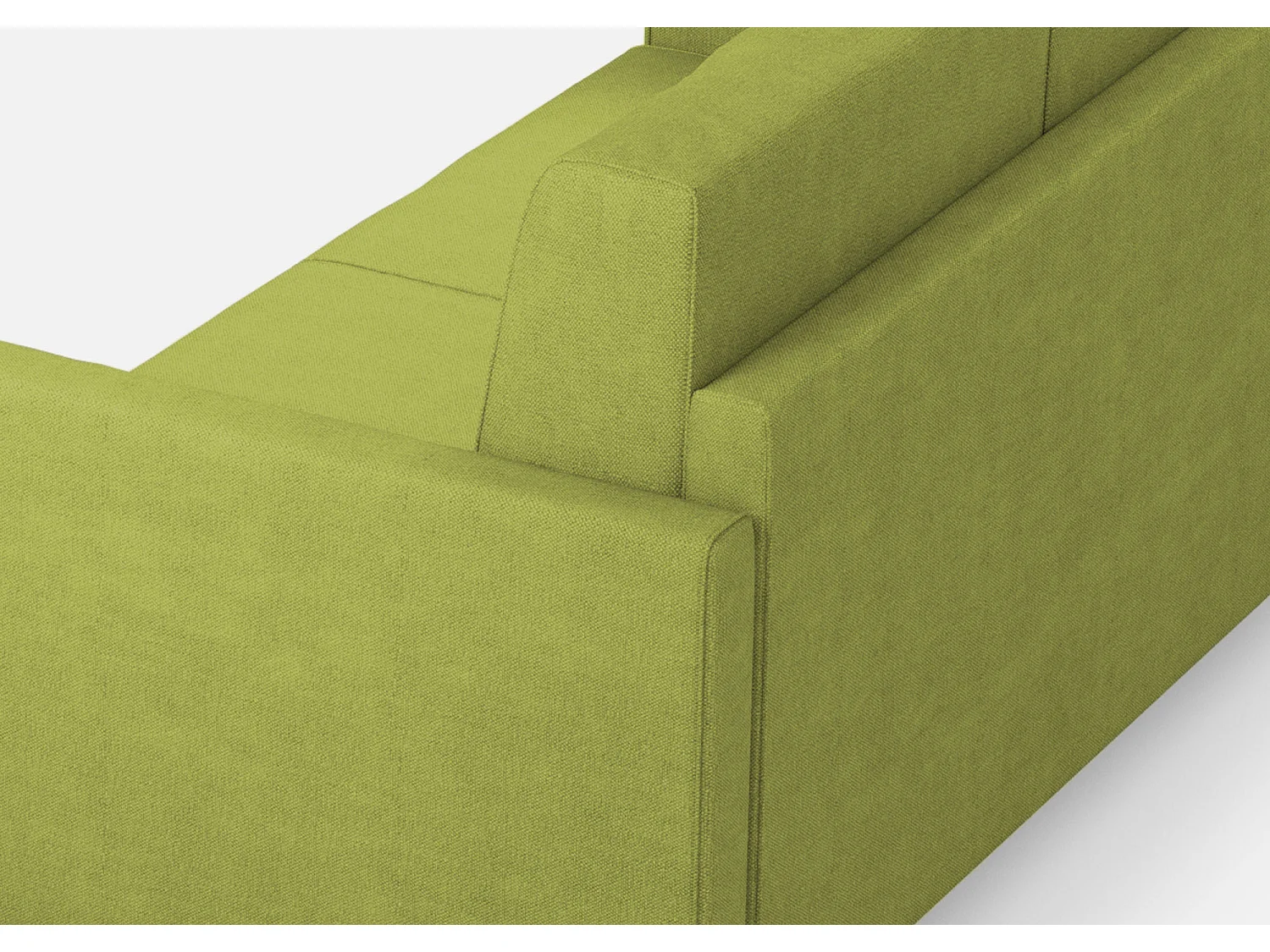 Lit Adele 130x200 avec sommier glycine et conteneur